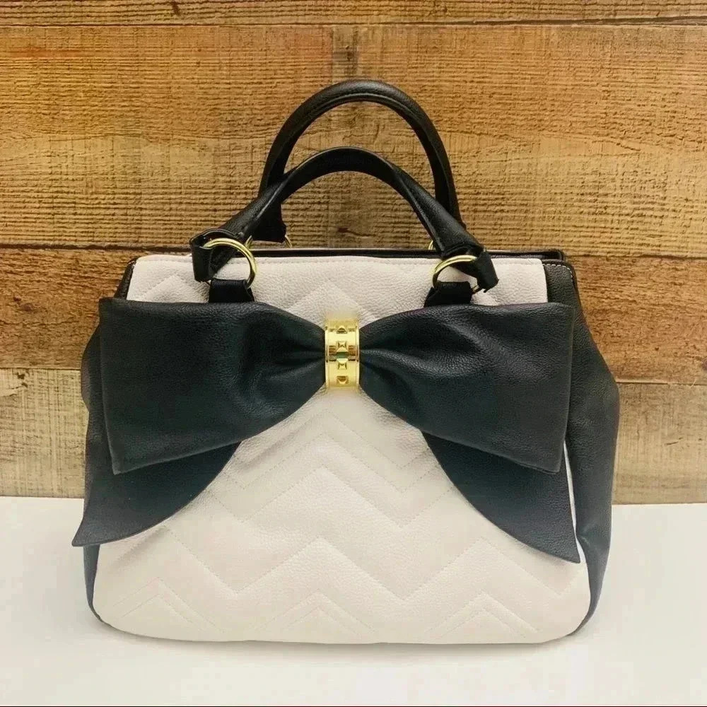 Betsey Johnson Bow Satchel